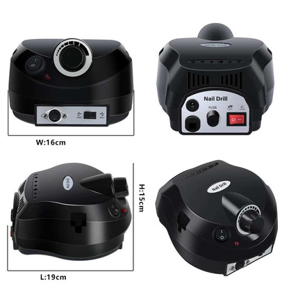 Nagų freza Reach Nails juoda