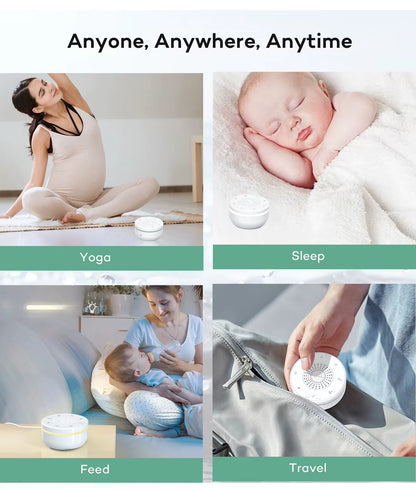 Baltojo triukšmo aparatas Reach N-02 baltas