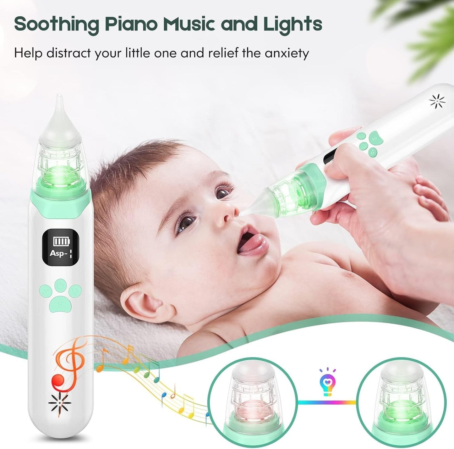 Elektrinis nosies aspiratorius Reach ASP-1 (P)