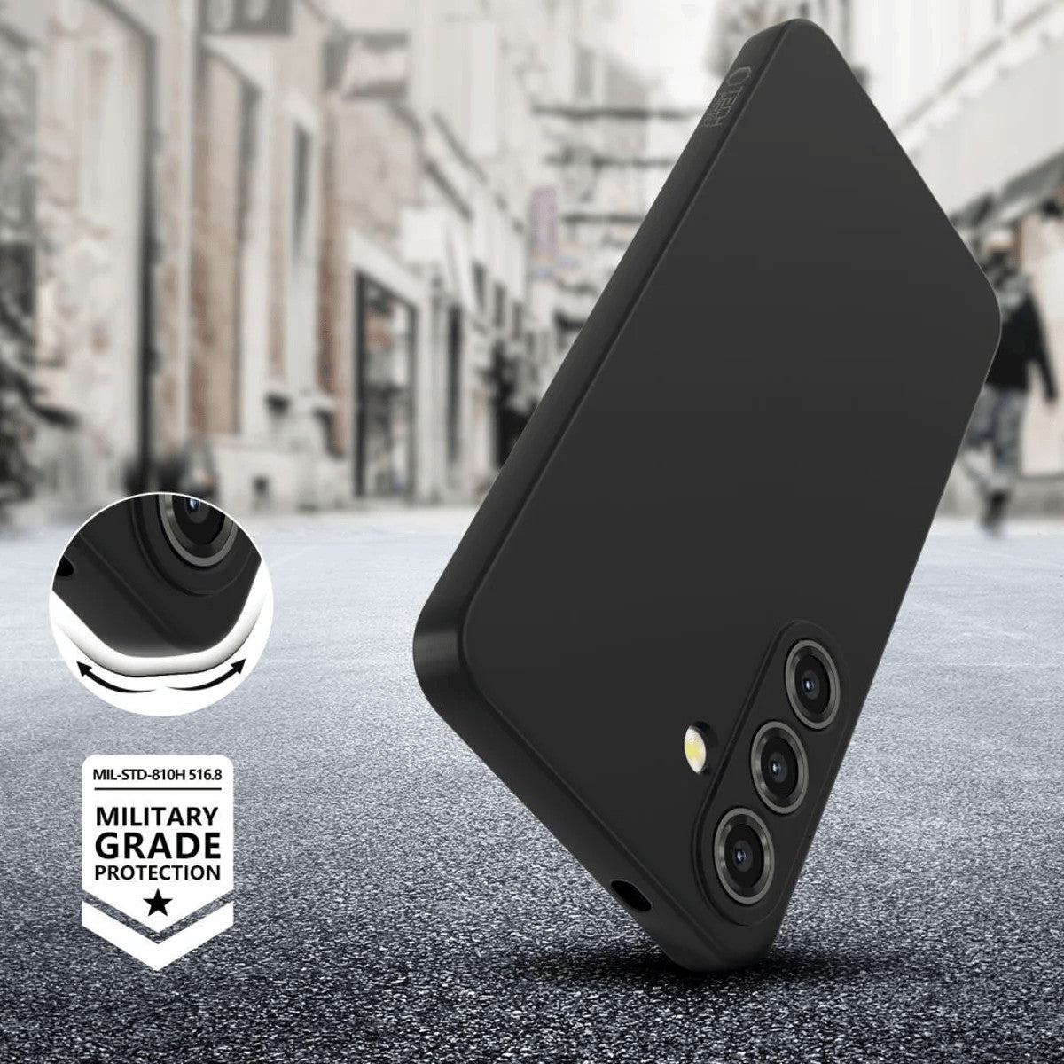 Dėklas Tech-Protect Icon Samsung S731 S25 FE juodas