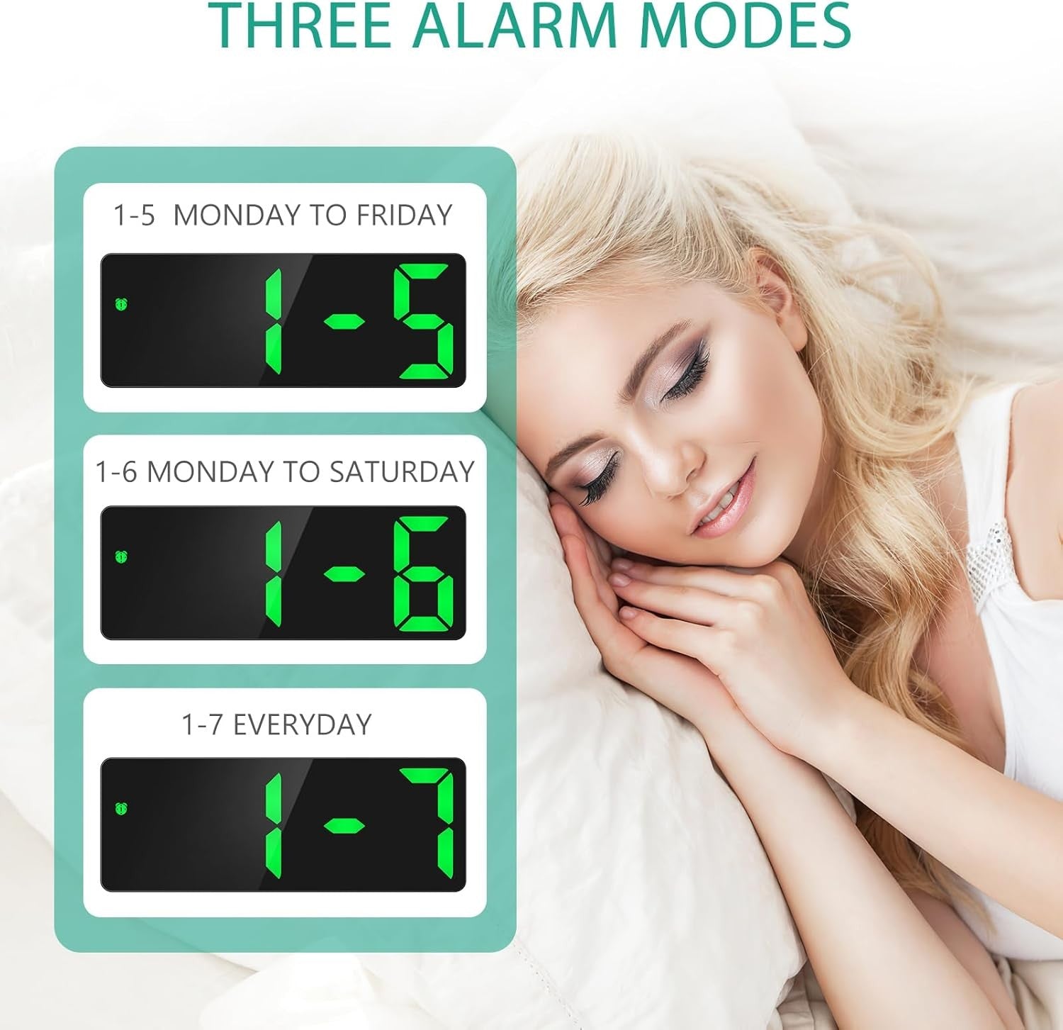 Stalinis LED laikrodis Reach WakeUp-1