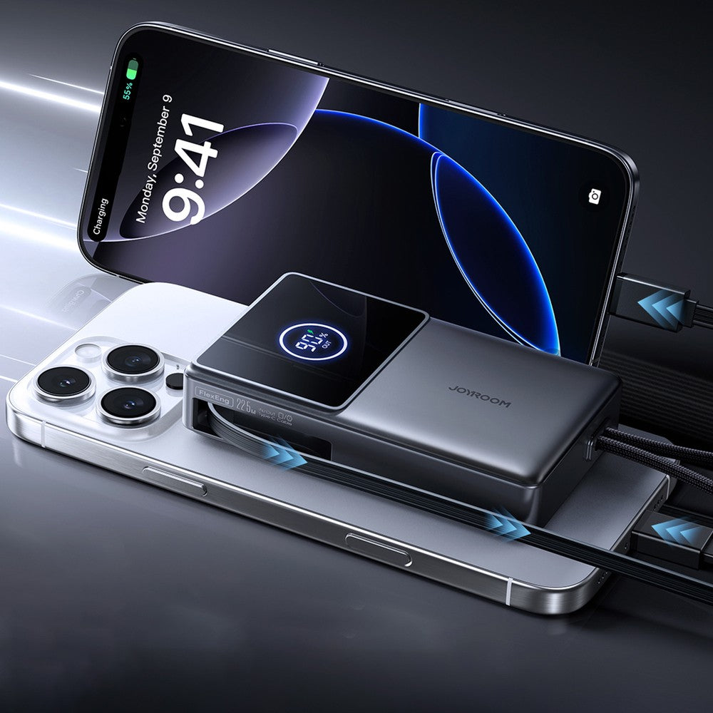 Išorinė baterija Power Bank Joyroom JR-PR1 22.5W 10000mAh juoda