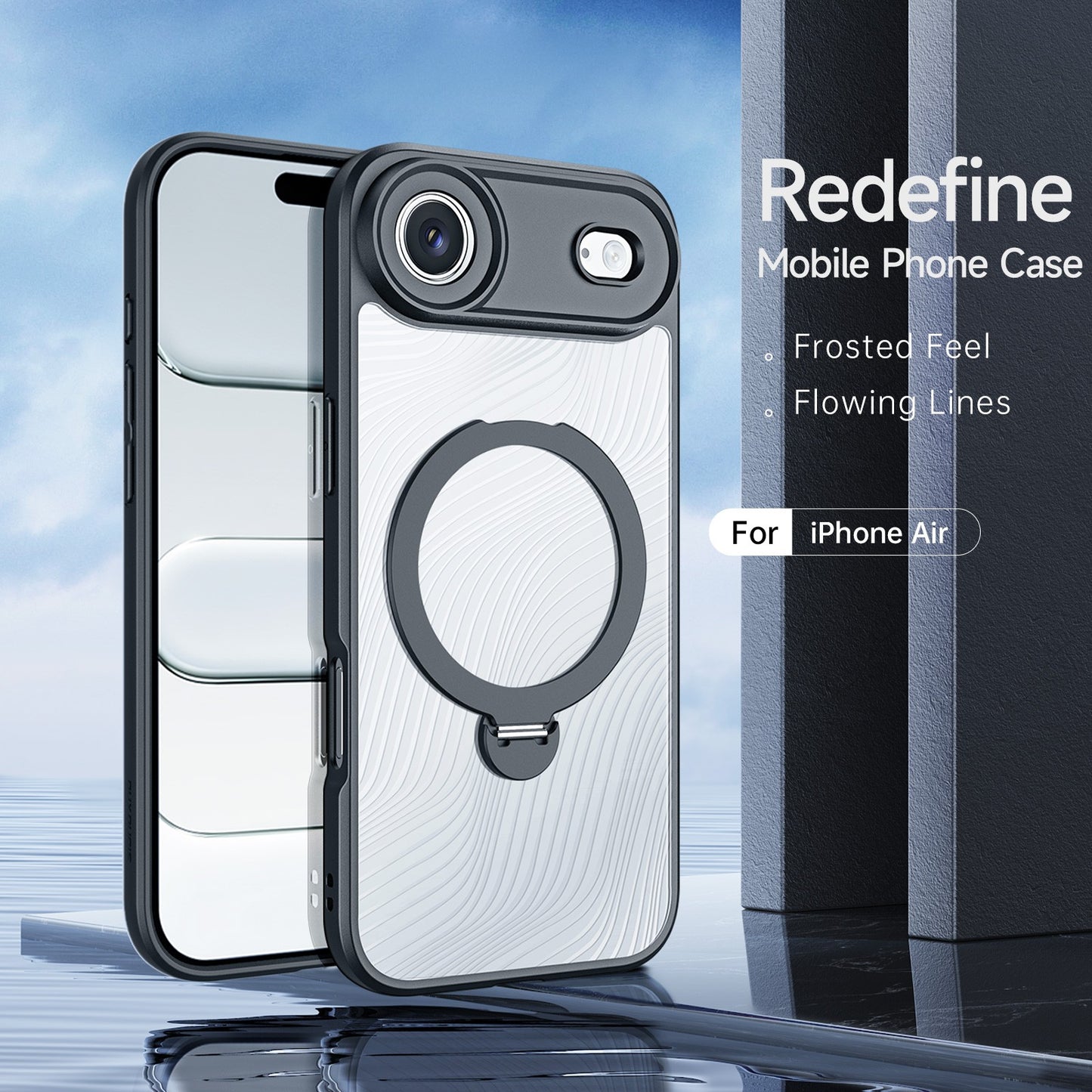 Dėklas Dux Ducis Aimo Magnetic Stand Apple iPhone Air