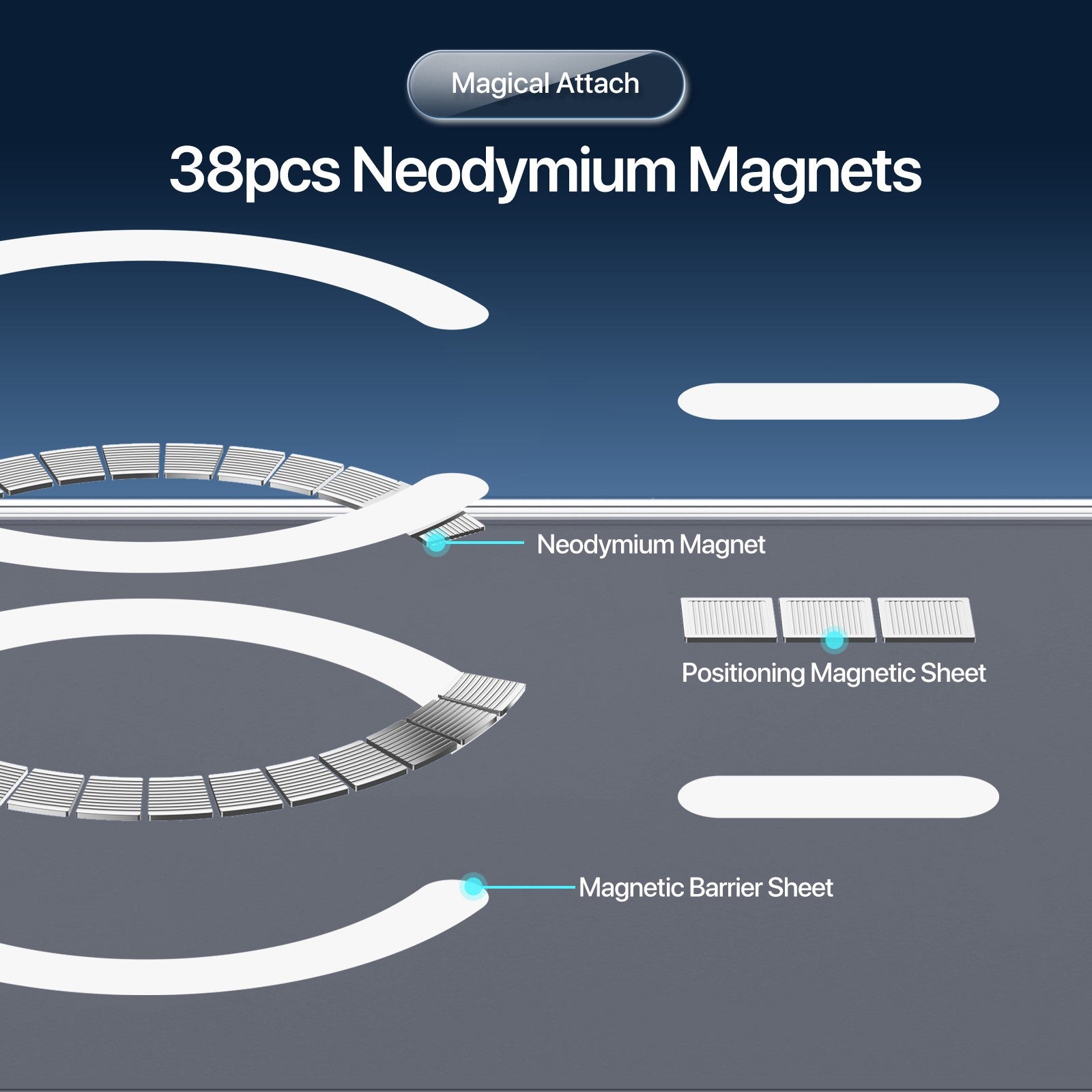 Dėklas Dux Ducis Clin Magsafe Apple iPhone 17 Pro skaidrus