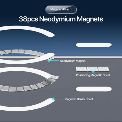Dėklas Dux Ducis Clin Magsafe Apple iPhone 17 Pro skaidrus