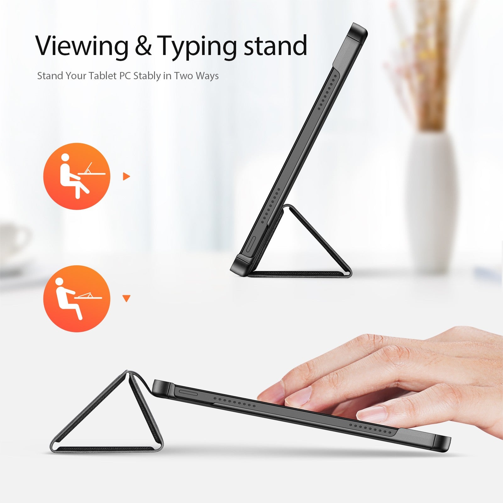 Dėklas Dux Ducis Domo Xiaomi Redmi Pad 2 11.0 tamsiai mėlynas