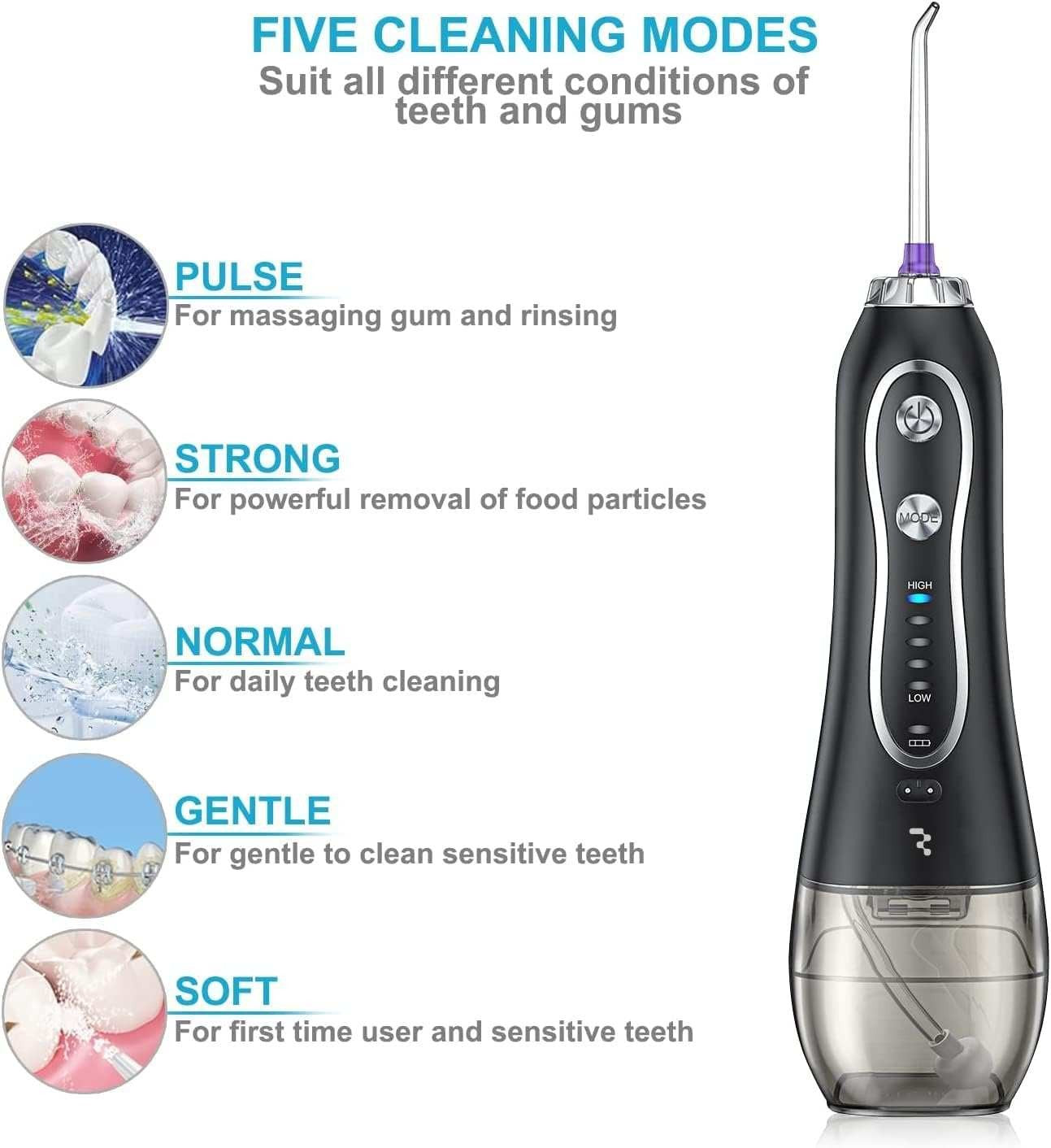 Irigatorius Reach HF-6 juodas