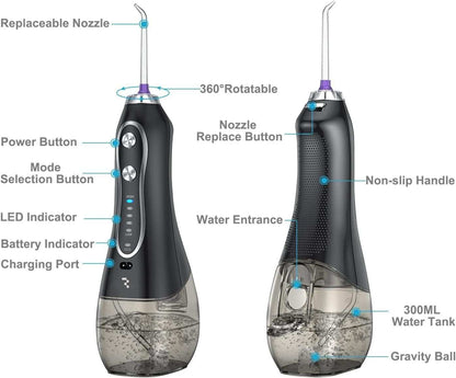 Irigatorius Reach HF-6 juodas
