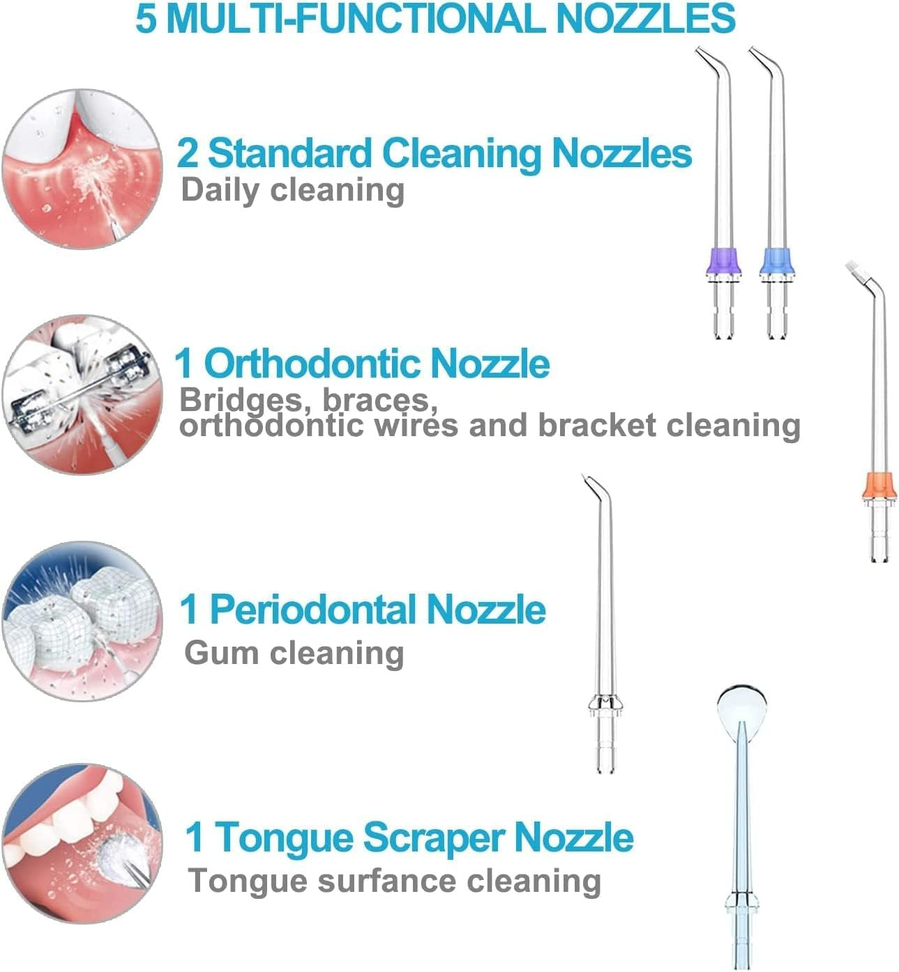 Irigatorius Reach HF-6 juodas