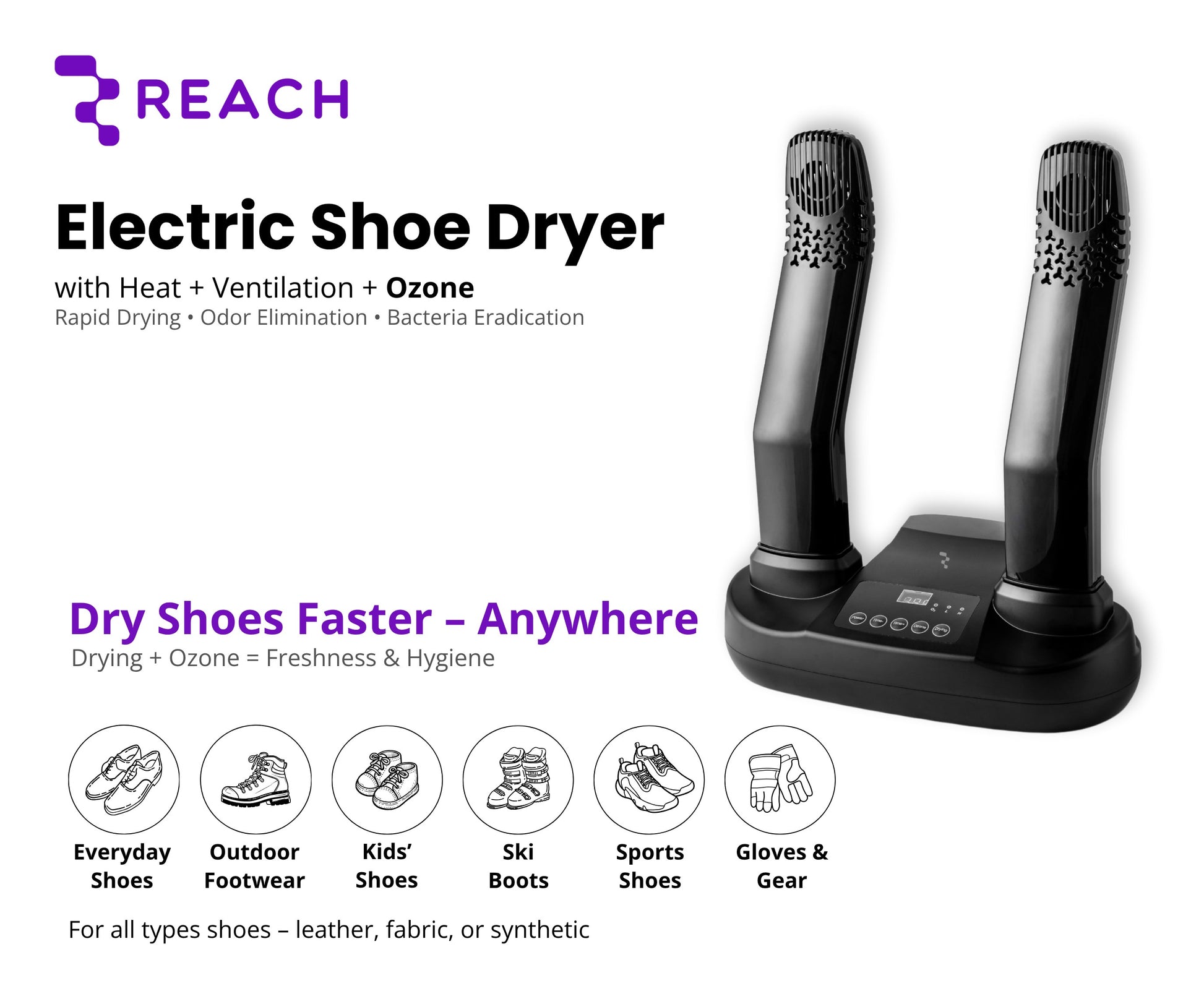 Elektrinis batų džiovintuvas Reach Drystep Alpha