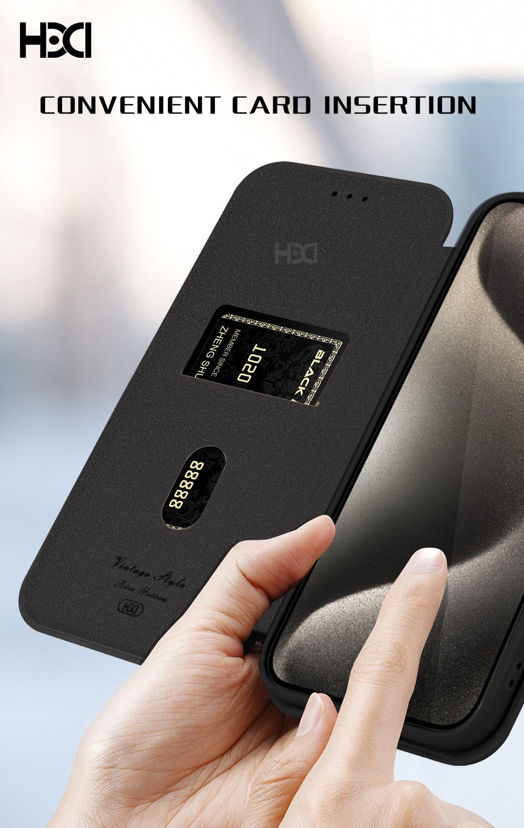 Dėklas HDD Classic Wallet Case Samsung A135 A13 4G žalias