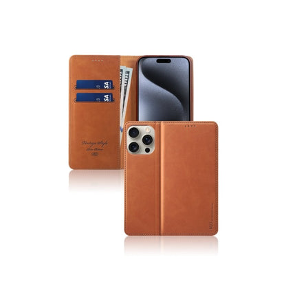 Dėklas HDD Magnetic Wallet Case Apple iPhone 13/14 violetinis