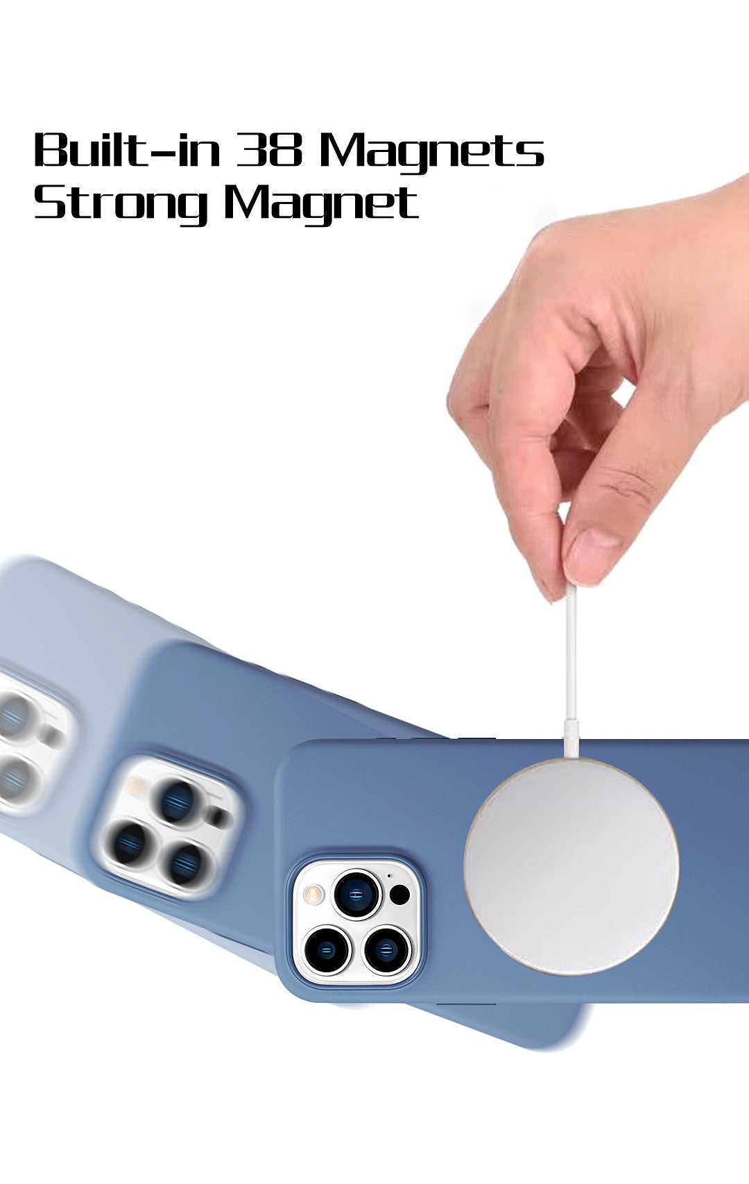 Dėklas HDD Silicone MagSafe Case Apple iPhone 16 juodas