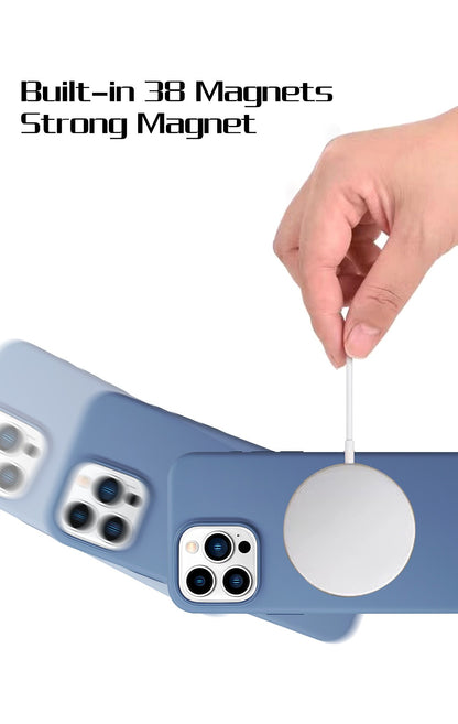 Dėklas HDD Silicone MagSafe Case Samsung S908 S22 Ultra 5G juodas