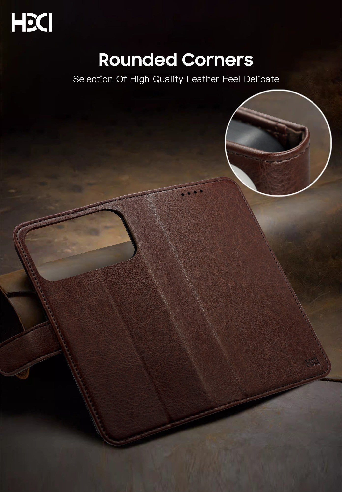 Dėklas HDD Clasp Wallet Case Apple iPhone 12/12 Pro mėlynas