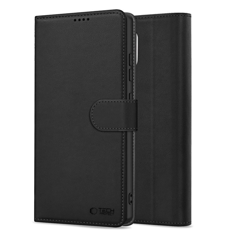 Dėklas Tech-Protect Wallet Xiaomi Redmi 15 4G/Redmi 15 5G juodas