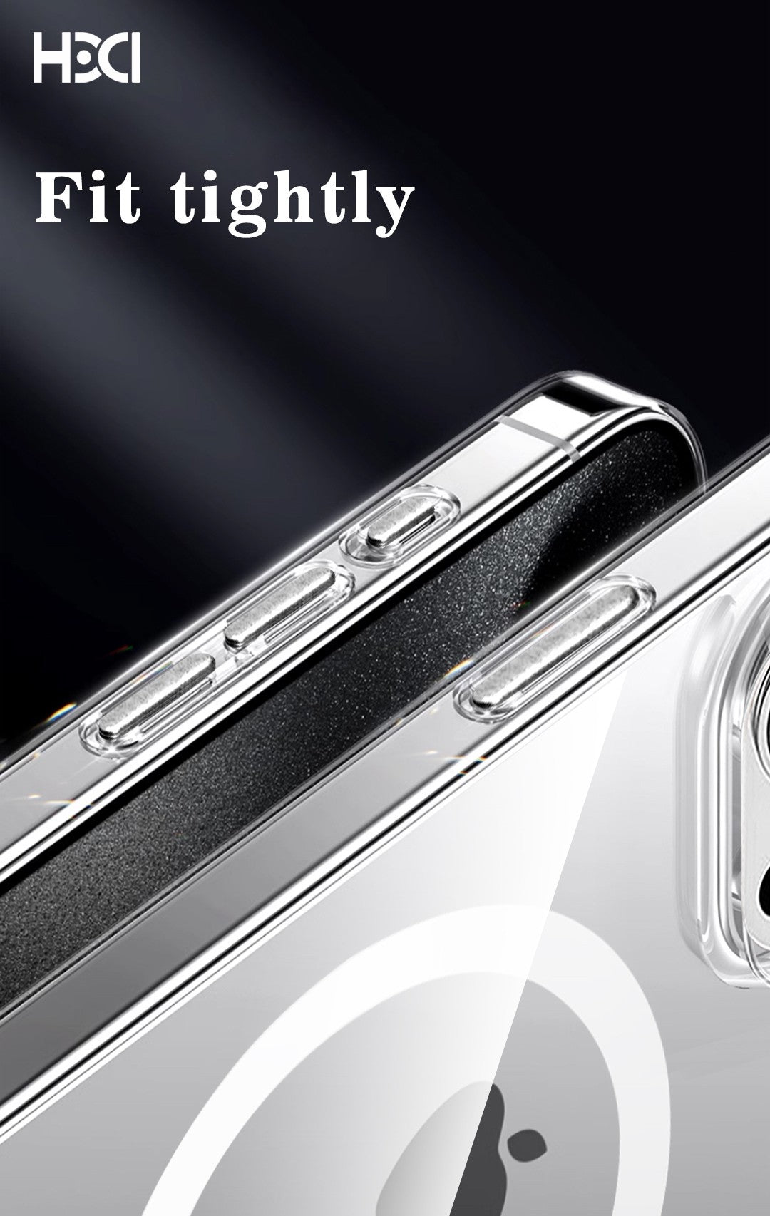 Dėklas HDD Clear MagSafe Case Apple iPhone Air skaidrus