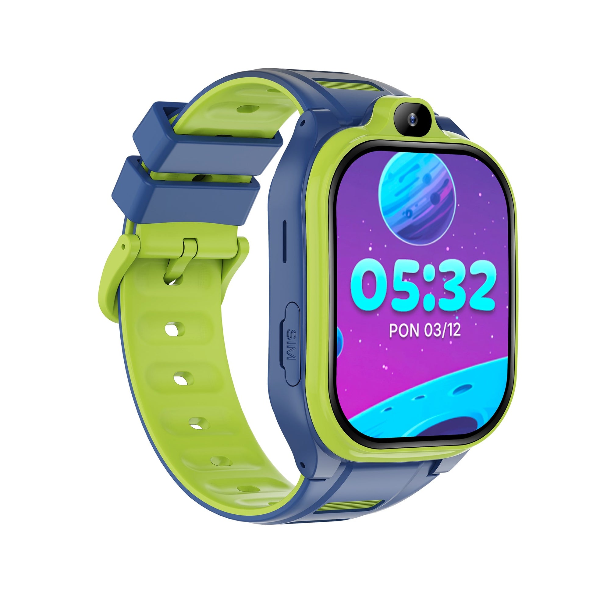 Išmanusis laikrodis vaikams Forever Smartwatch GPS WiFi 4G Kids Boost KW-530 mėlynas