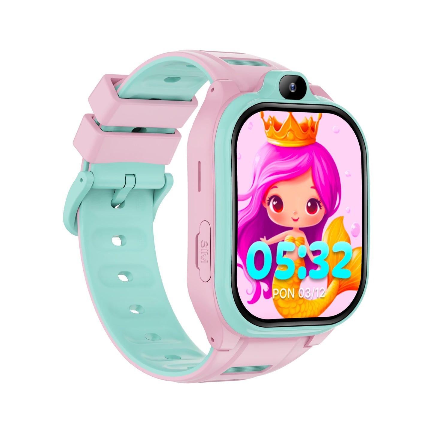 Išmanusis laikrodis vaikams Forever Smartwatch GPS WiFi 4G Kids Boost KW-530 rožinis