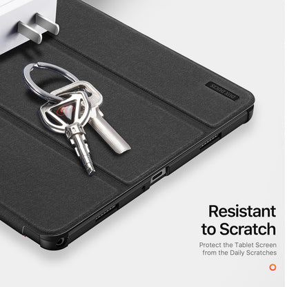 Dėklas Dux Ducis Domo Samsung X210/X215/X216 Tab A9 Plus 11.0/X230/X235/X236 Tab A11 Plus 11.0 juodas