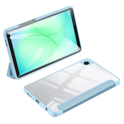Dėklas Dux Ducis Toby Samsung X110/X115 Tab A9 8.7/X130/X135 Tab A11 8.7 mėlynas