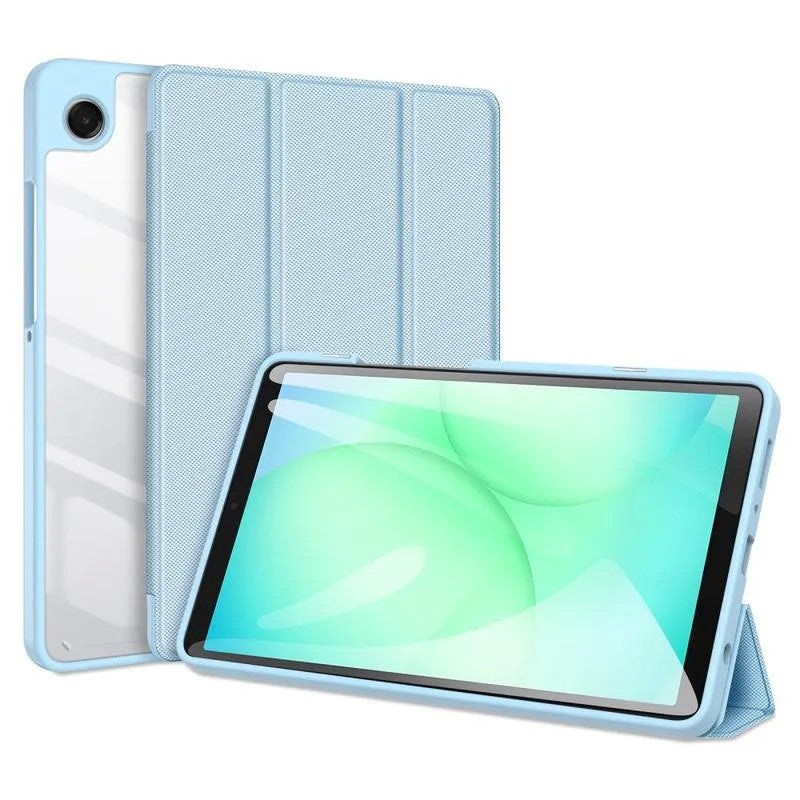 Dėklas Dux Ducis Toby Samsung X110/X115 Tab A9 8.7/X130/X135 Tab A11 8.7 mėlynas