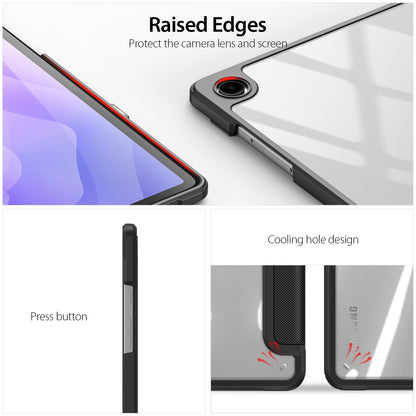 Dėklas Dux Ducis Toby Samsung X210/X215/X216 Tab A9 Plus 11.0/X230/X235/X236 Tab A11 Plus 11.0 juodas