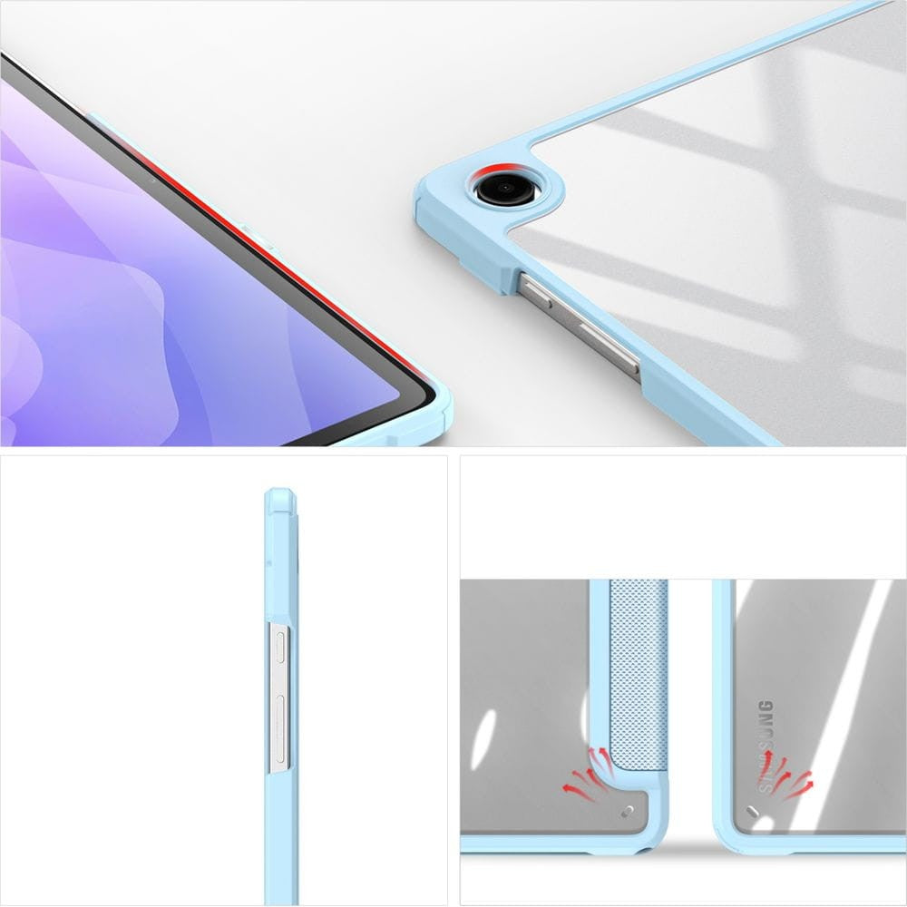 Dėklas Dux Ducis Toby Samsung X210/X215/X216 Tab A9 Plus 11.0/X230/X235/X236 Tab A11 Plus 11.0 mėlynas