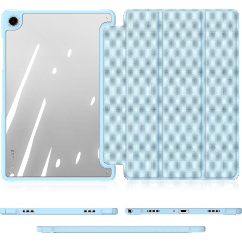 Dėklas Dux Ducis Toby Samsung X210/X215/X216 Tab A9 Plus 11.0/X230/X235/X236 Tab A11 Plus 11.0 mėlynas