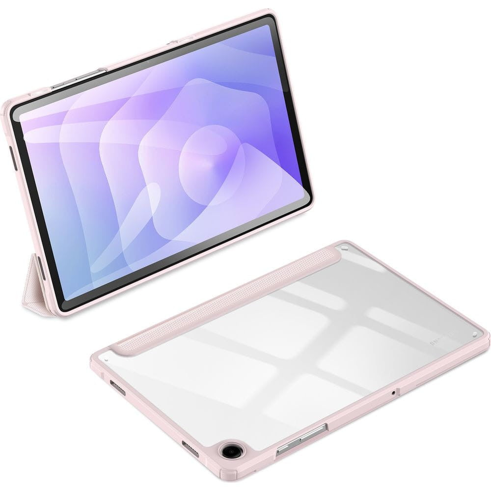 Dėklas Dux Ducis Toby Samsung X210/X215/X216 Tab A9 Plus 11.0/X230/X235/X236 Tab A11 Plus 11.0 rožinis