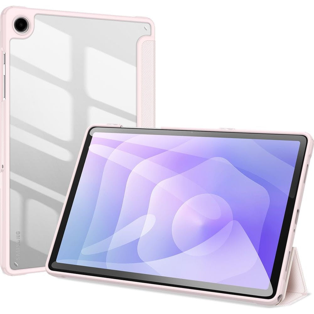 Dėklas Dux Ducis Toby Samsung X210/X215/X216 Tab A9 Plus 11.0/X230/X235/X236 Tab A11 Plus 11.0 rožinis