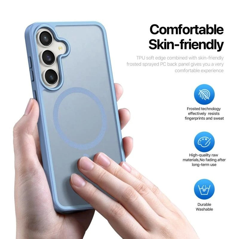 Dėklas Dux Ducis Yind Samsung S731 S25 FE mėlynas