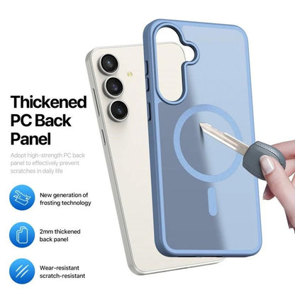 Dėklas Dux Ducis Yind Samsung S731 S25 FE mėlynas