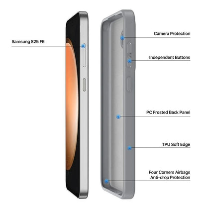 Dėklas Dux Ducis Yind Samsung S731 S25 FE pilkas