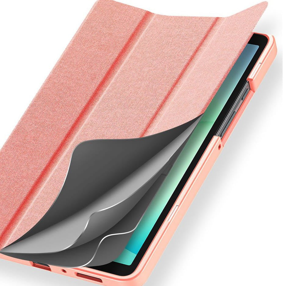 Dėklas Dux Ducis Domo Samsung X110/X115 Tab A9 8.7/X130/X135 Tab A11 8.7 rožinis