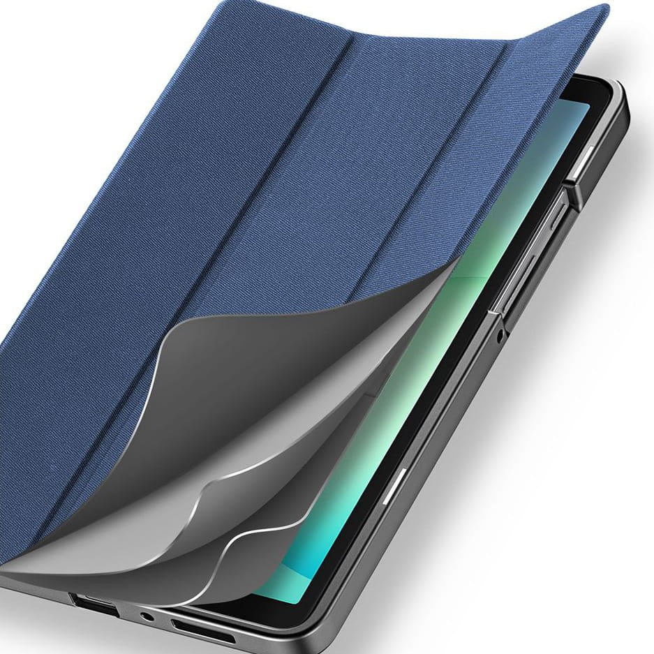 Dėklas Dux Ducis Domo Samsung X110/X115 Tab A9 8.7/X130/X135 Tab A11 8.7 tamsiai mėlynas