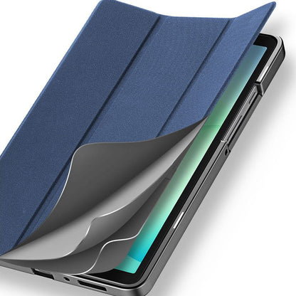 Dėklas Dux Ducis Domo Samsung X110/X115 Tab A9 8.7/X130/X135 Tab A11 8.7 tamsiai mėlynas