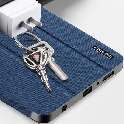 Dėklas Dux Ducis Domo Samsung X110/X115 Tab A9 8.7/X130/X135 Tab A11 8.7 tamsiai mėlynas