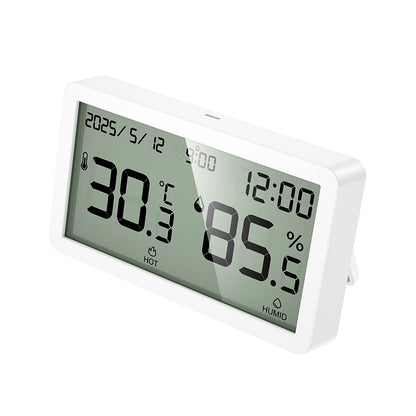 Elektroninis laikrodis su higrotermometru Hoco HX42 baltas