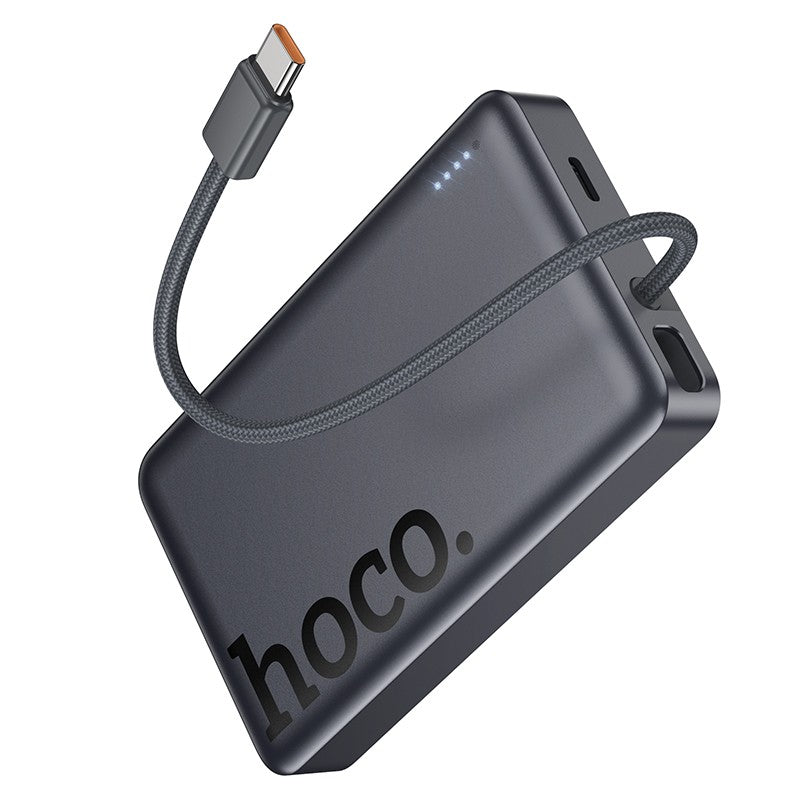 Išorinė baterija Power Bank Hoco Q44 20W Magnetic 10000mAh juoda
