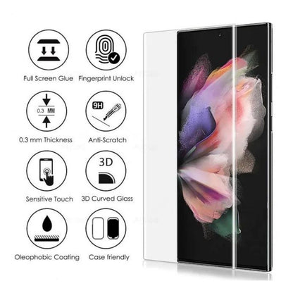 LCD apsauginis stikliukas Nano Optics 5D UV Glue Xiaomi Redmi Note 15 5G lenktas skaidrus