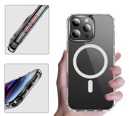 Dėklas Perfectionists Clear Mag Case Apple iPhone 17 Pro Max skaidrus