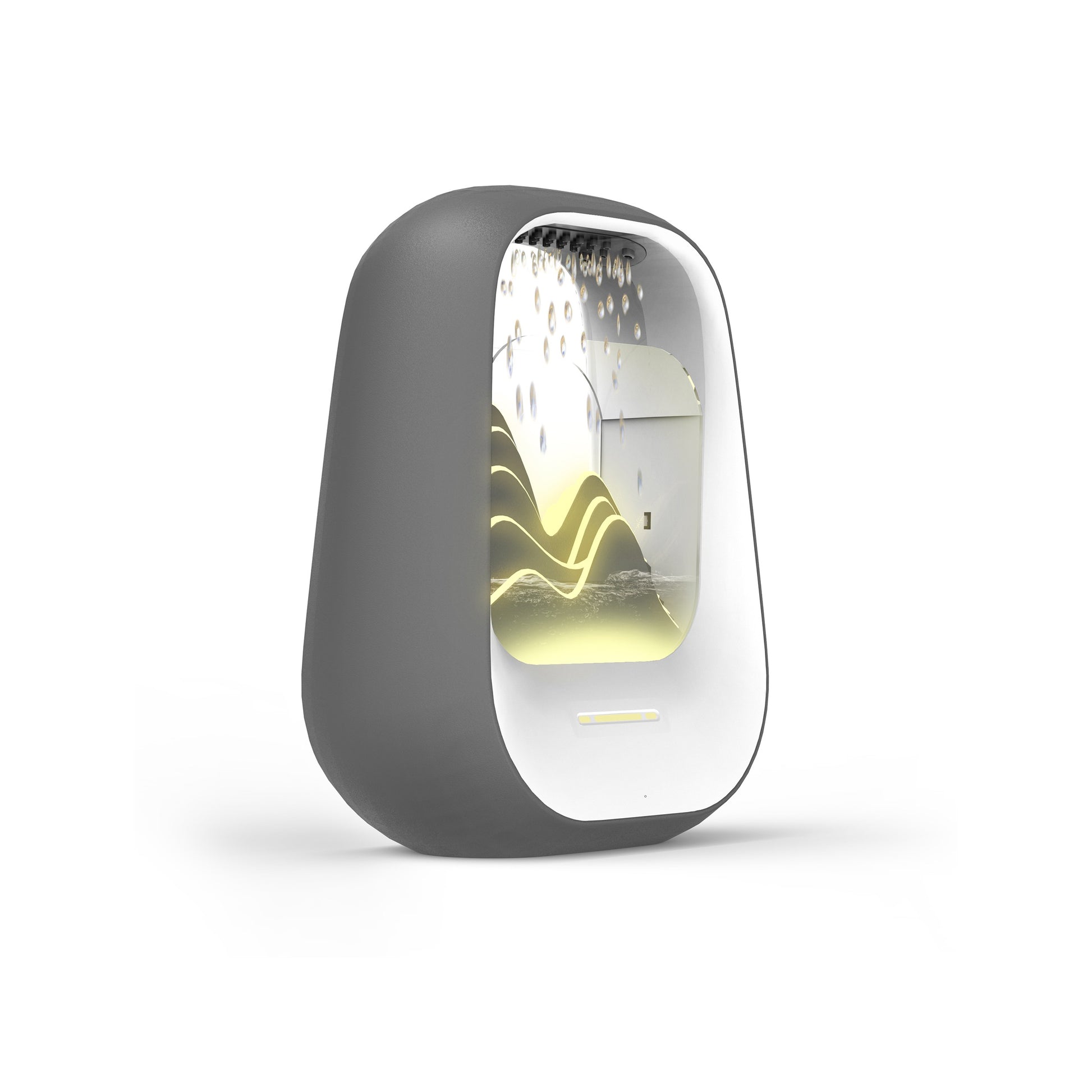 Belaidis miego ir poilsio garsiakalbis Reach Relaxing Rain pilkas