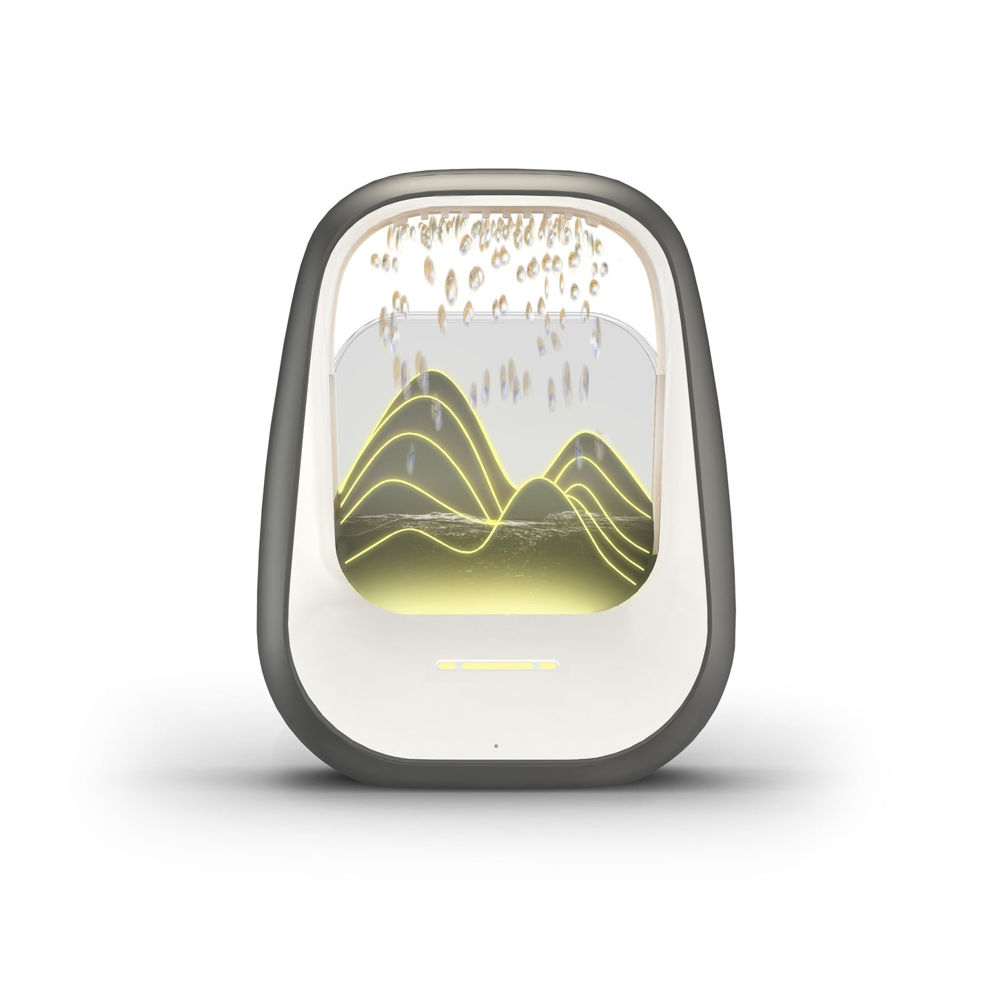 Belaidis miego ir poilsio garsiakalbis Reach Relaxing Rain pilkas