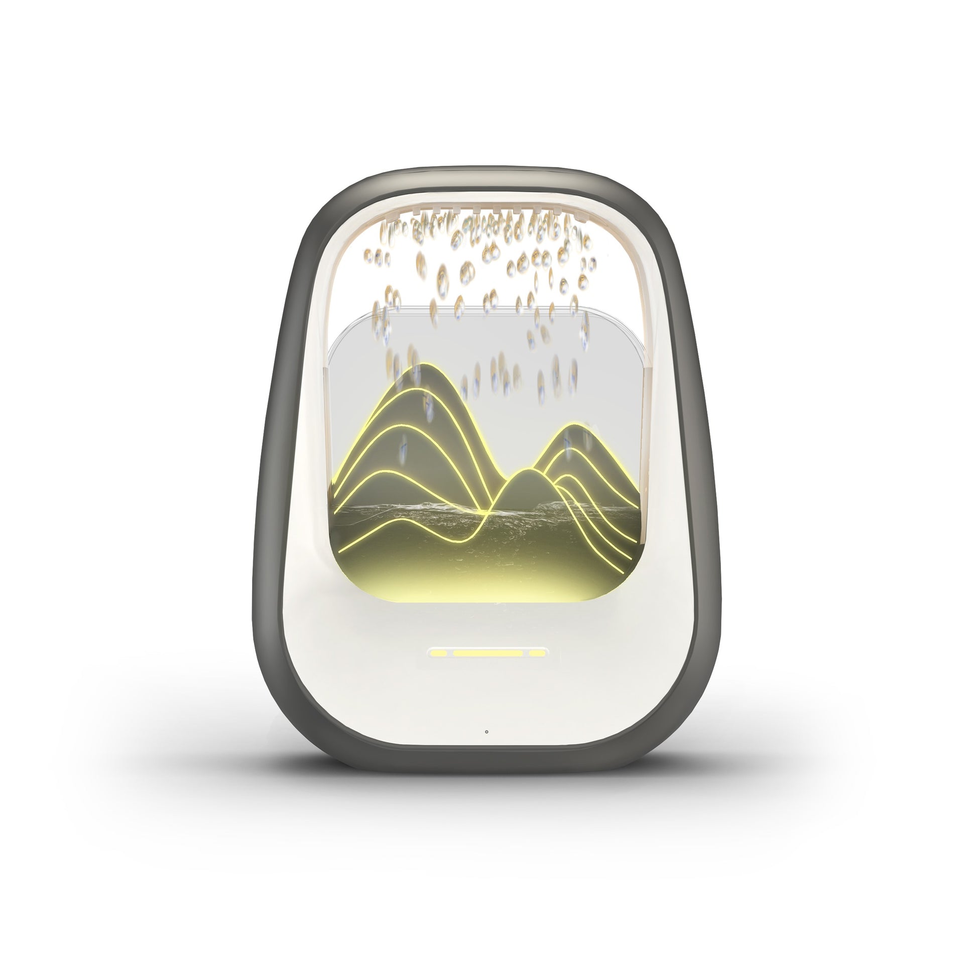 Belaidis miego ir poilsio garsiakalbis Reach Relaxing Rain pilkas