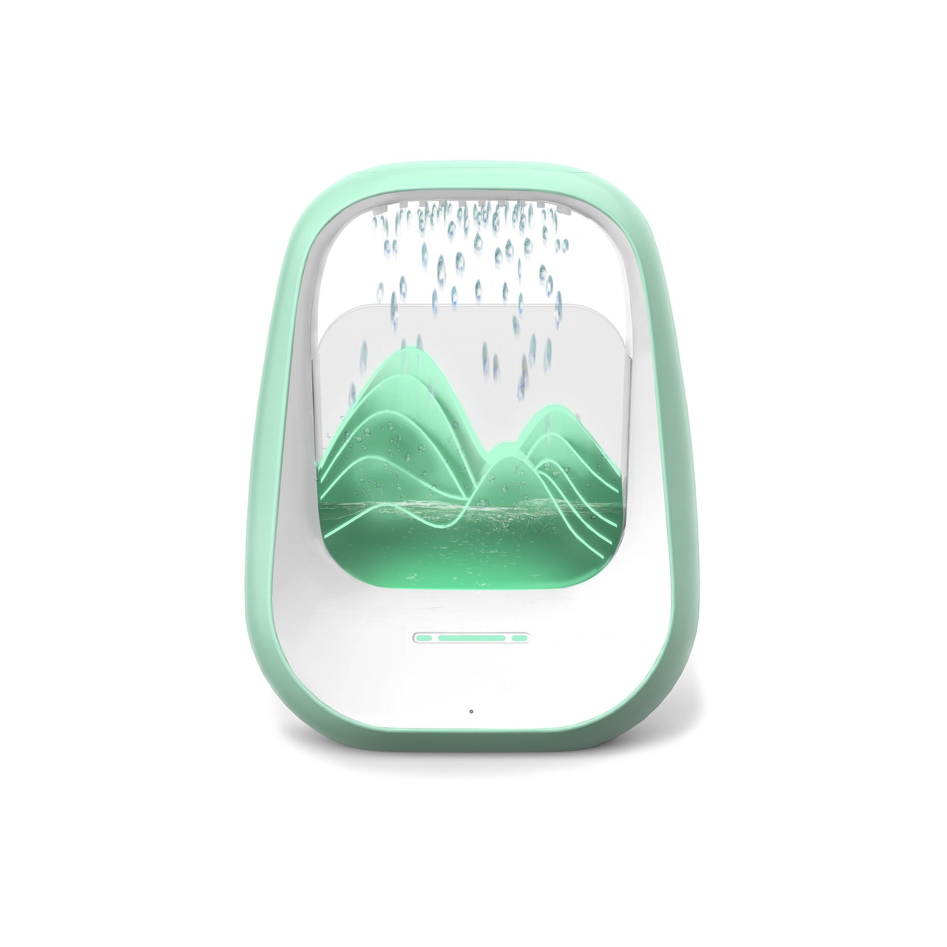 Belaidis miego ir poilsio garsiakalbis Reach Relaxing Rain žalias