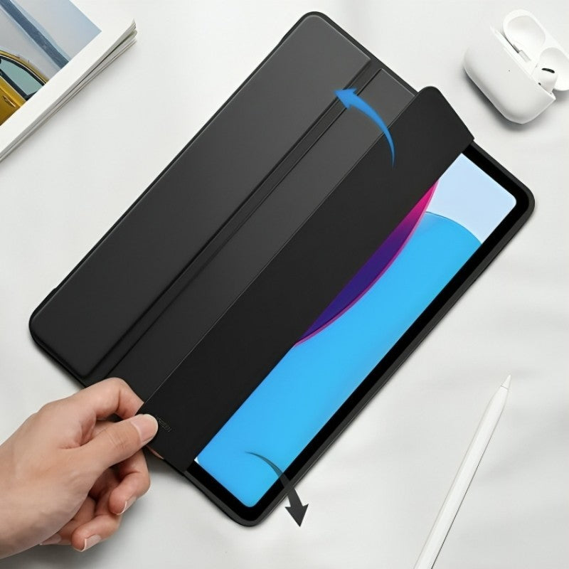 Dėklas Smart Soft Samsung X110/X115 Tab A9 8.7/X130/X135 Tab A11 8.7 juodas