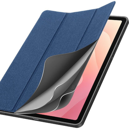 Dėklas Dux Ducis Domo Samsung X730/X730 Tab S11 tamsiai mėlynas