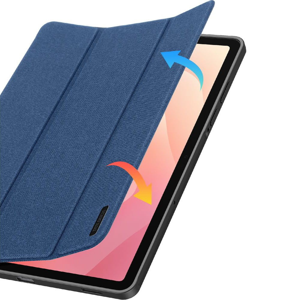 Dėklas Dux Ducis Domo Samsung X730/X730 Tab S11 tamsiai mėlynas