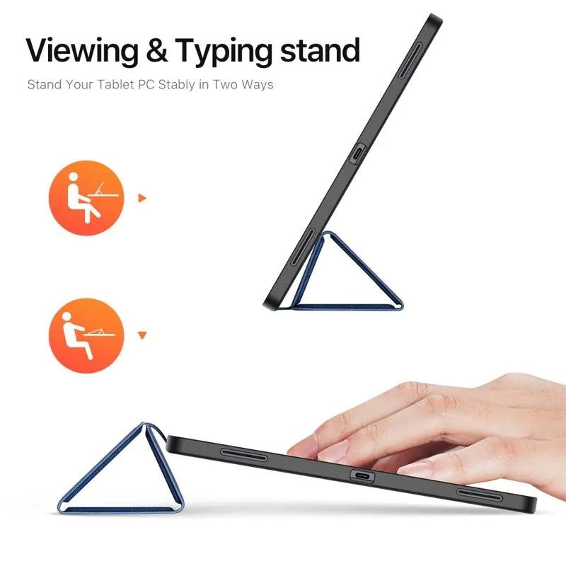 Dėklas Dux Ducis Domo Samsung X930/X936 Tab S11 Ultra tamsiai mėlynas